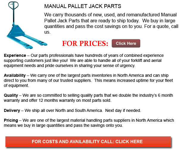 Wisconsin Manual Pallet Jack Parts | New and Used Inventory Available