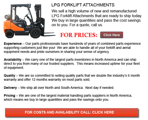 Attachment for LPG Forklift