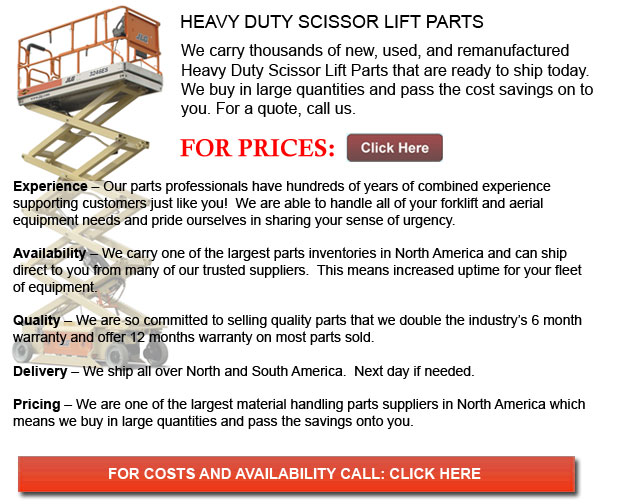 Parts for Heavy Duty Scissor Lift