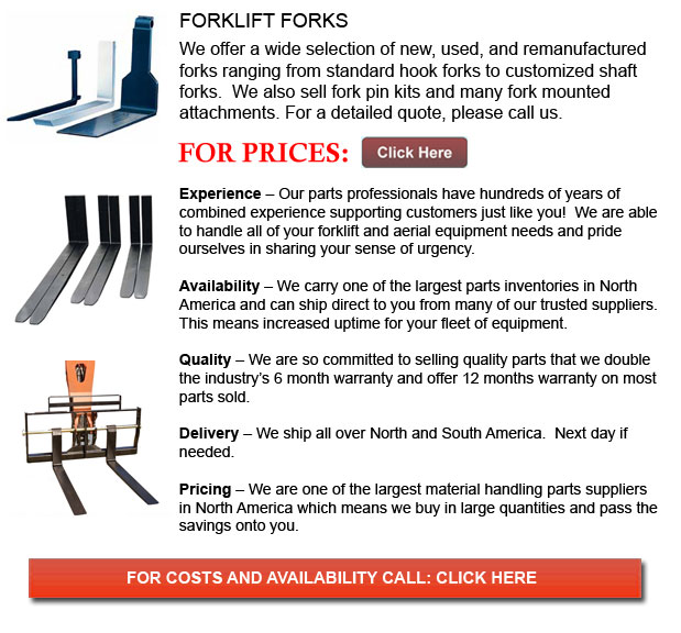 Wedgie Forklift Fork 1234567 Tons Foot Shovel Teeth Front Fork